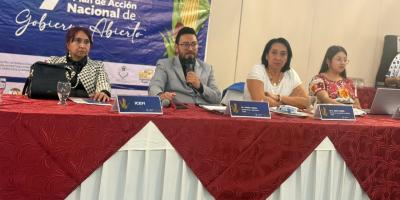 Durante la sesión se realizó el seguimiento y rendición de cuentas de los progresos que se han tenido en los cuatro hitos de compromiso “Transformación digital.
