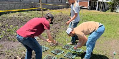 Promueven la siembra de hortalizas y prácticas ancestrales entre juventud rural de Jutiapa
