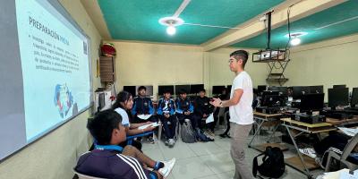 Se realiza jornada de orientación laboral con estudiantes de San Marcos