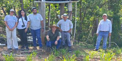 Supervisan parcelas productivas para optimizar el riego y el cultivo de hortalizas en Zacapa