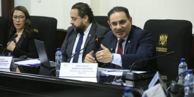 Titular del Mingob presenta ante el Congreso propuesta presupuestaria 2027