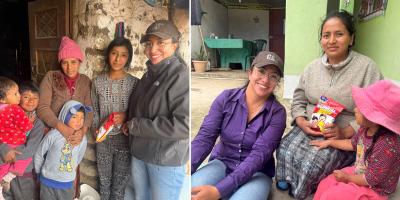Visitan hogares de niños con desnutrición aguda en Totonicapán