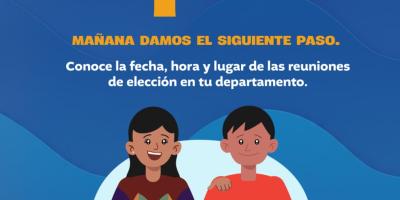 ¡Falta 1 día para las elecciones de representantes de los pueblos!