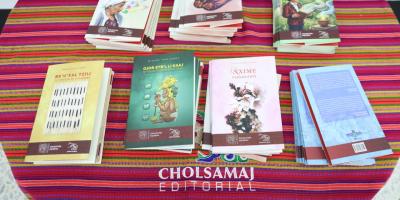 Cuatro nuevas obras se suman a la Colección Aq’ab’al y llegan a la Biblioteca Nacional