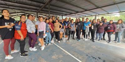 Campos del Roosevelt impartió clases gratuitas de Súper Resistencia