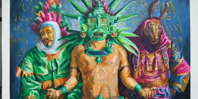 Santa Cruz del Quiché promueve la cultura maya K’iche’ con murales