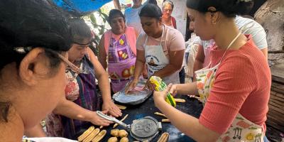 Comunidades de El Progreso aprenden preparación de diversidad de alimentos saludables