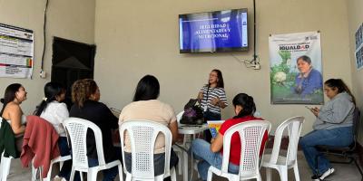 Fortalecen los conocimientos de alimentación saludable en educadoras rurales