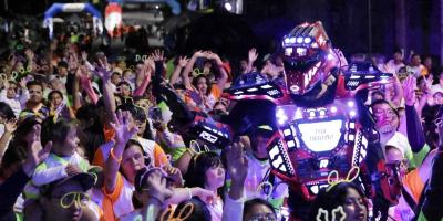 Quetzaltenango brilló con energía en la Carrera Neón 3K