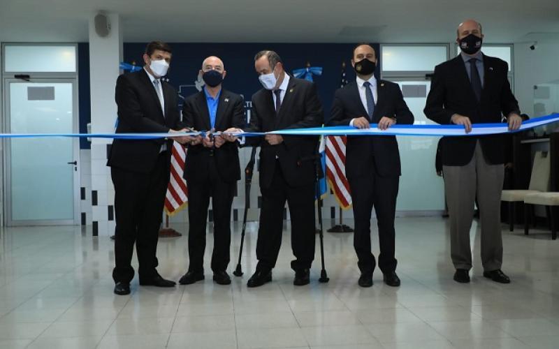 Inauguración de centro de retornados