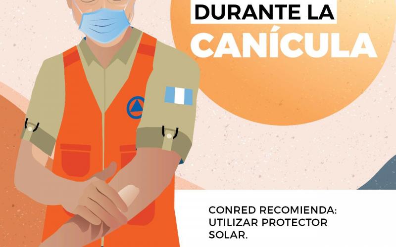 DURANTE LA CANÍCULA, UTILICEN PROTECTOR SOLAR.