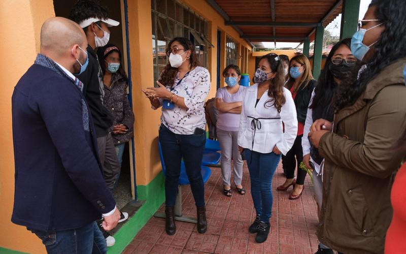 El secretario Francisco Molina visitó las instalaciones