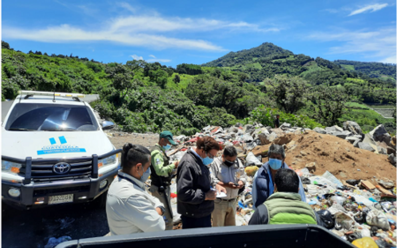 Patrullas Ambientales verifican vertedero ilegal para su eliminación