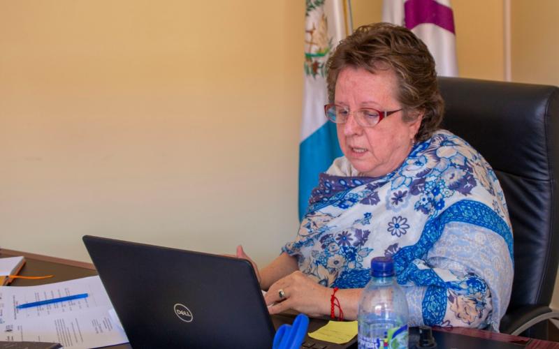 Secretaria Presidencial de la Mujer, Ana Leticia Aguilar Theissen 