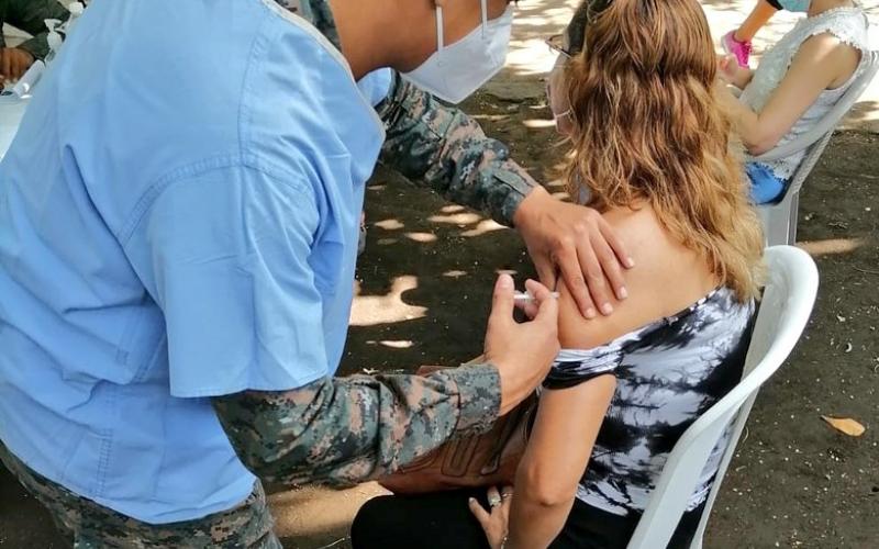 Vacunación en Escuintla