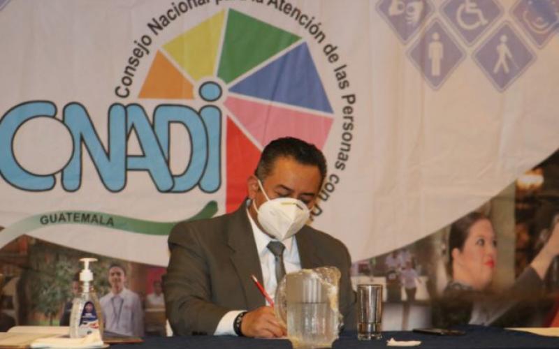 Subsecretario de Promoción Social de SOSEP, Óscar Cruz. 