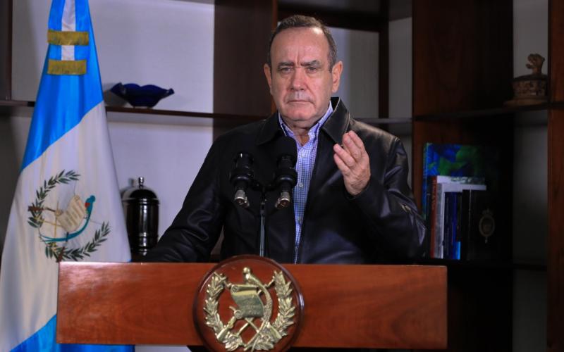 Presidente Alejandro Giammattei 