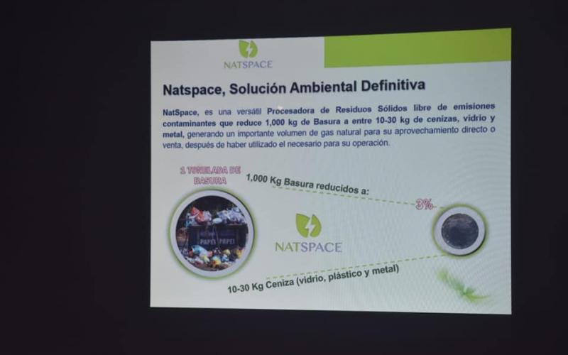 Pantalla proyectada