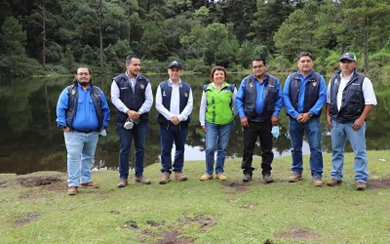 Visita del viceministro del Agua a Chimaltenango