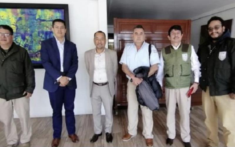 Reunión en Puebla, México.