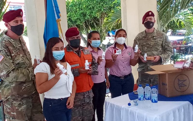 Cuarta Brigada de Infantería apoya jornada médica en San Andrés Villa Seca, Retalhuleu