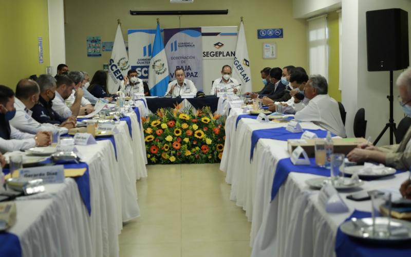 Gobierno Central presenta logros a autoridades de  Baja Verapaz y El Progreso  