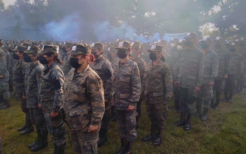 Curso Básico del Soldado, correspondiente a la promoción número IV del año 2021