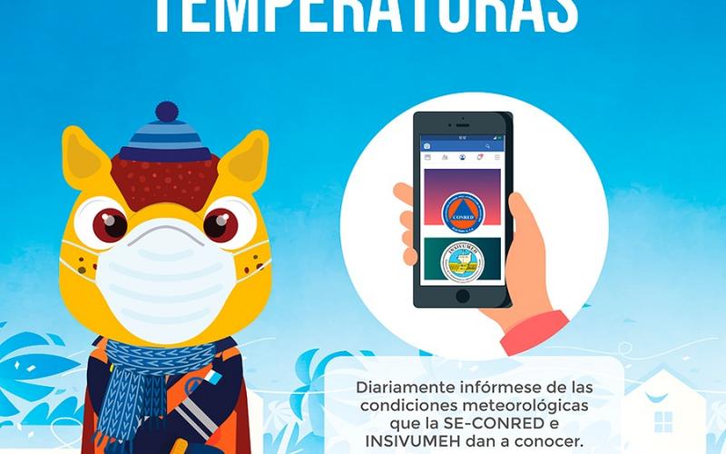 SE-CONRED recomienda informarse cada día de las condiciones meteorológicas. 