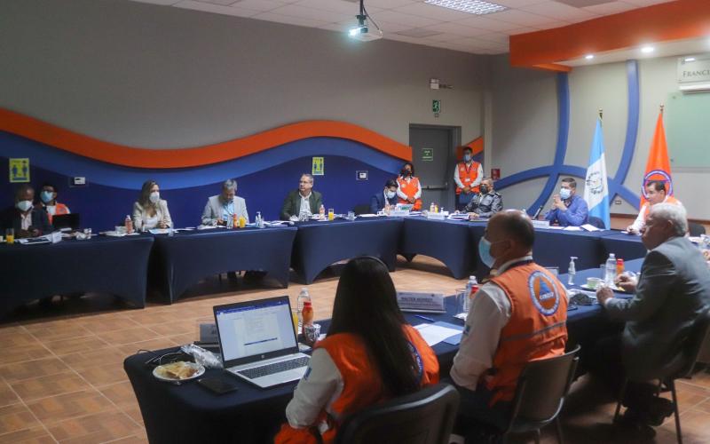 Reunión de Gabinete Específico de Reconstrucción por Daños Causados por las Depresiones Tropicales ETA e IOTA