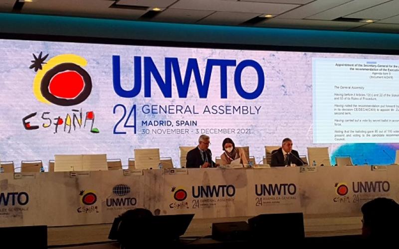 24ª Asamblea General de la Organización Mundial del Turismo, en España