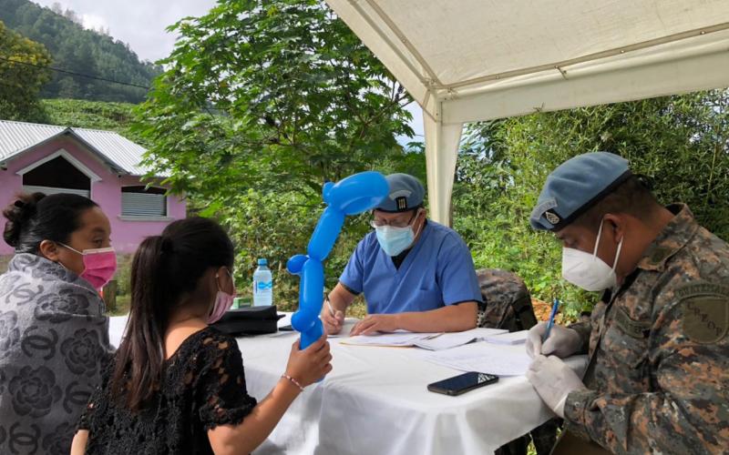  Jornada médica y entrega de filtros de agua potable a vecinos de Santa Cruz, Alta Verapaz