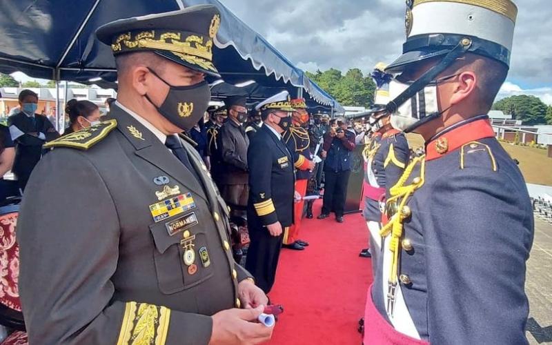Clausura del ciclo lectivo 2021 y graduación de la Promoción 157 de Damas y Caballeros Cadetes