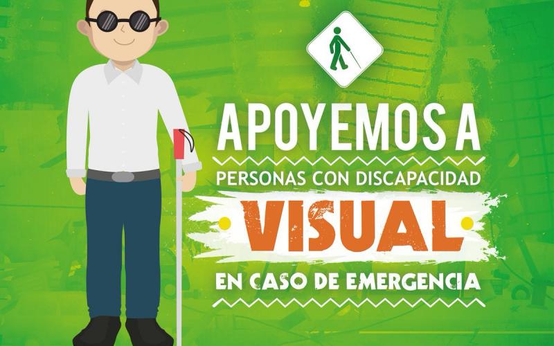 El CONADI y la SE-CONRED emiten recomendaciones para apoyar a personas con discapacidad.