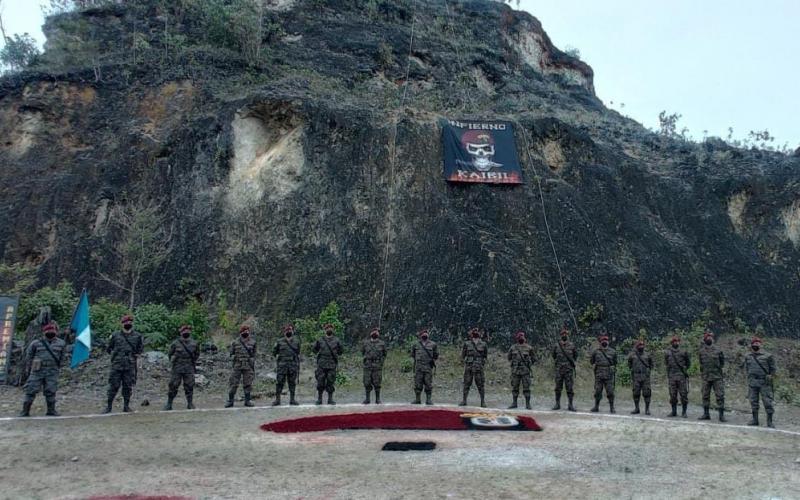 Curso de Fuerzas Especiales “Kaibil” para Especialistas y Tropa fue inaugurado en Poptún, Petén
