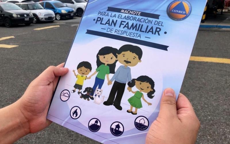 Machote para la Elaboración del Plan Familiar de Respuesta.