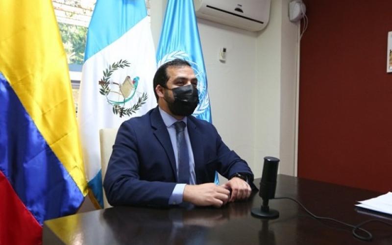 Vicecanciller Eduardo Hernández