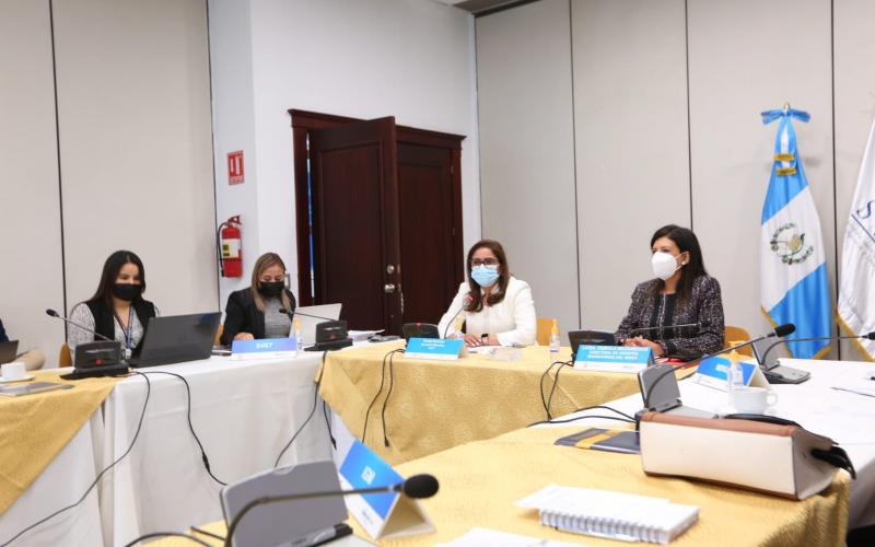 Minex participa en reunión de comisión para abordar temas de trata de personas 