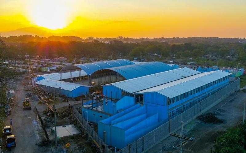  Supervisión de Escuela Bicentenario en Colonia La Dignidad, Escuintla.