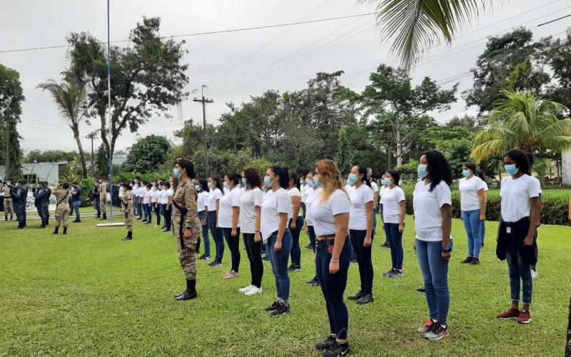 1900 jóvenes de todo el país se integraron voluntariamente a las Reservas Militares para servir a la patria