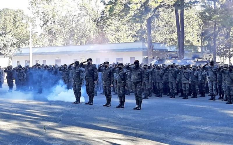 1,922 Ciudadanos iniciaron el Curso Básico del Soldado para servir a la nación en la Fuerza Permanente del Ejército de Guatemala