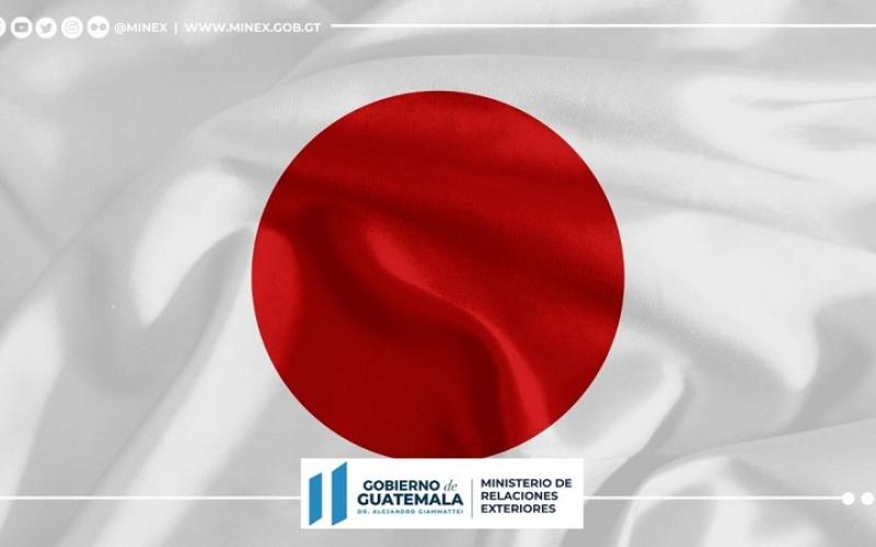 Gobierno de Guatemala se solidariza con Japón por terremoto 