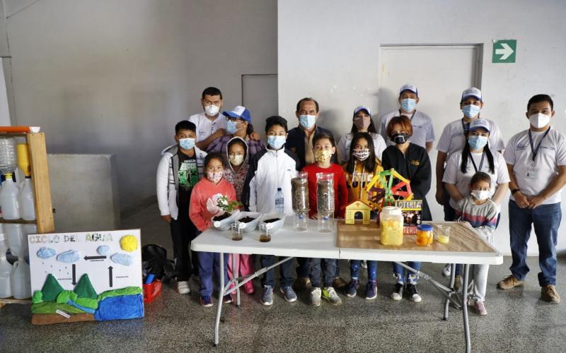 Feria del Agua del MARN involucra a niños en acciones de cambio