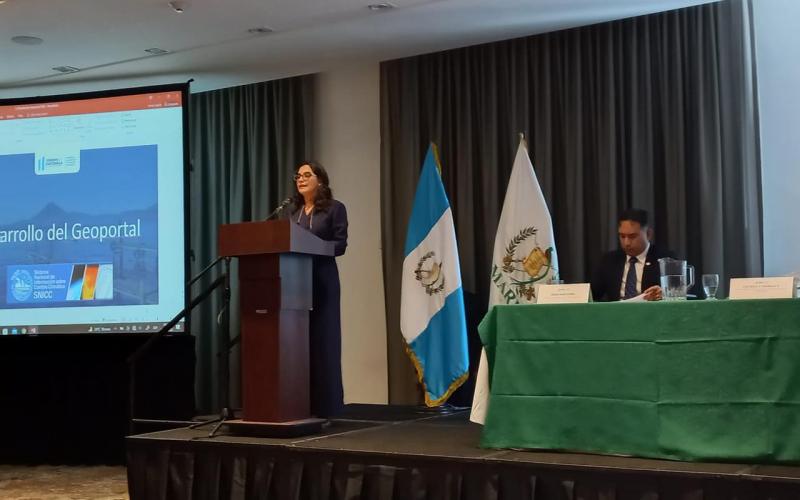 Secretaria Keila Gramajo Vilchez, titular de SEGEPLAN 