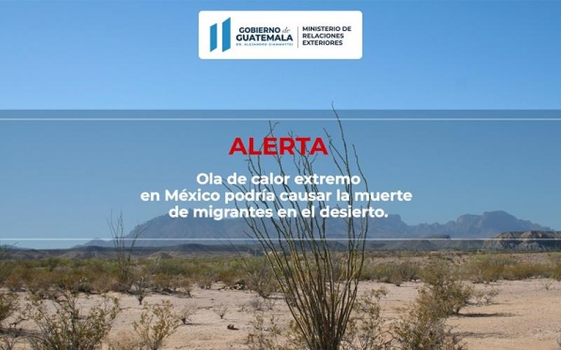 Ola de calor en México pone en alto riesgo salud y vida de migrantes en tránsito irregular
