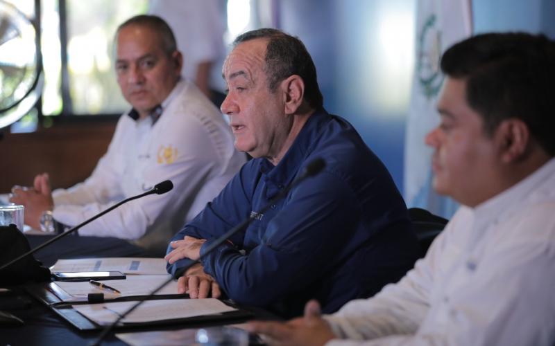 Presidente Alejandro Giammattei 