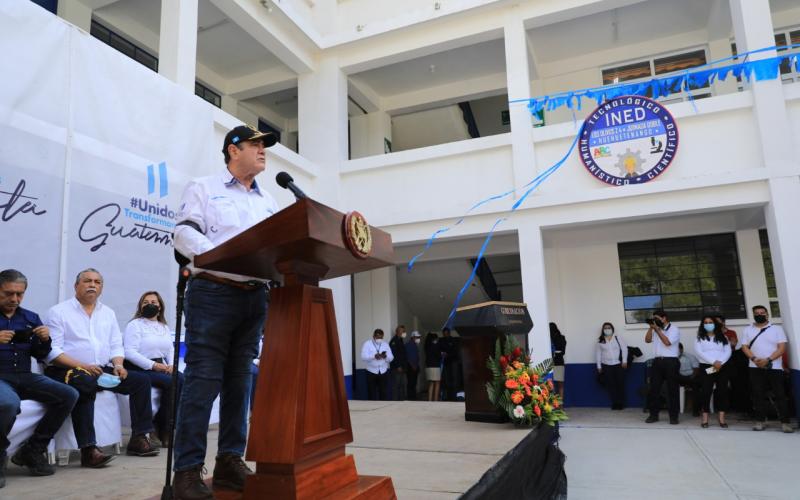 Presidente Alejandro Giammattei 
