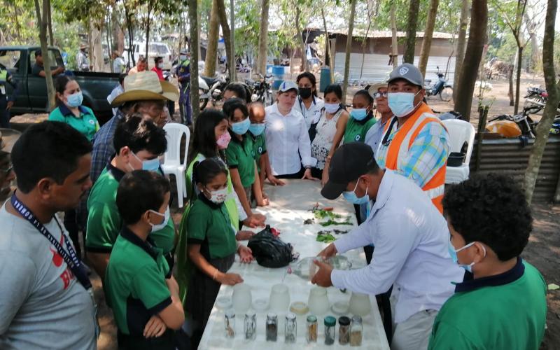 Delegaciones departamentales del MARN celebran el mes de la Tierra