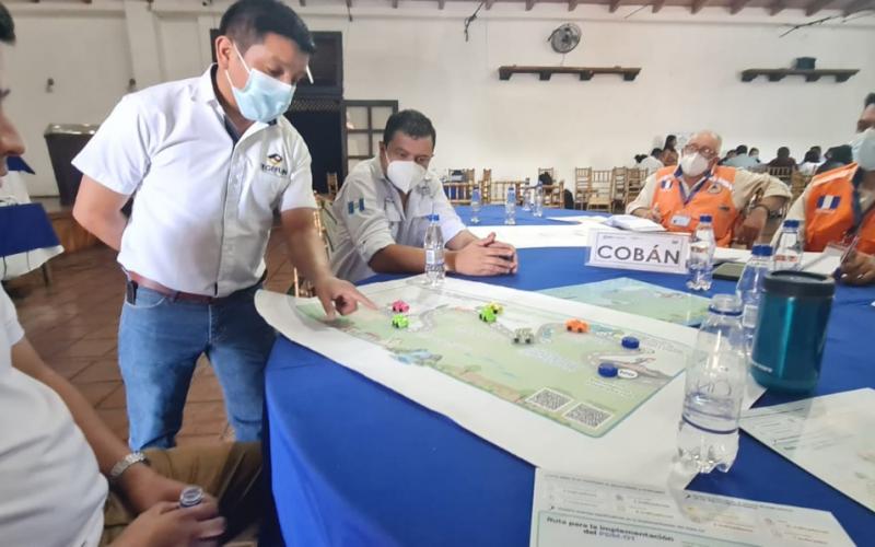 MARN asesora a municipalidades de las Verapaces en planes de desarrollo y el Reglamento 164-2021