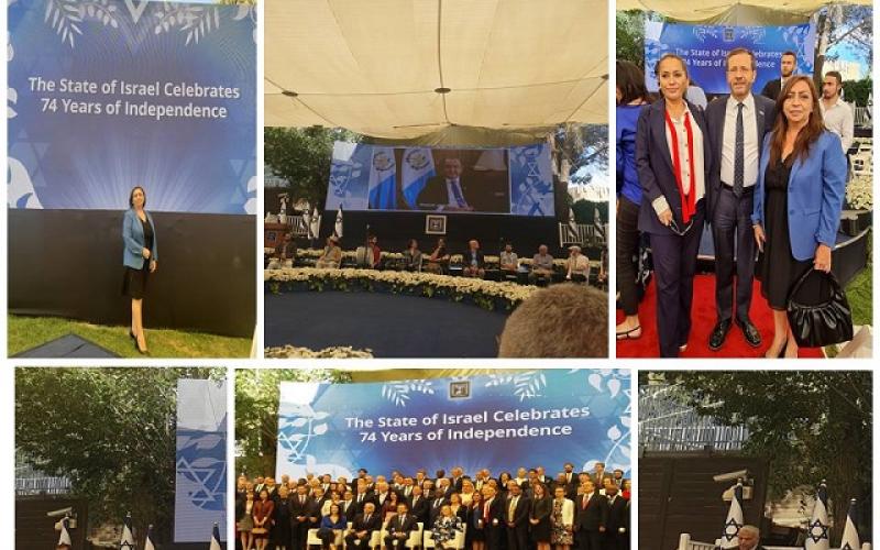Presidente de Guatemala felicita por su Independencia al Estado de Israel