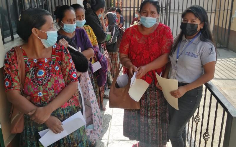 Personas usuarias de Bono Social en Cobán, Alta Verapaz